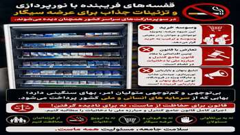 عرضه و تبلیغ محصولات دخانی؛ تهدیدی برای سلامت جامعه